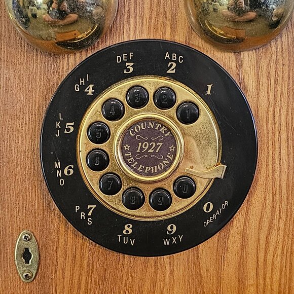 Thomas Collector's Edition Vintage Wall Phone 1927 Country Replica PP-9 - Picture 3 of 11